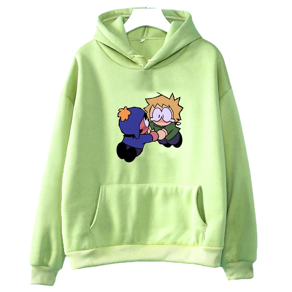 

Crimson Dawn Ssouth Ppark Anime Hoodie Autumn Unisex Casual Sweatshirts Fleece Comfortable O-neck Pullovers High Quality Clothes