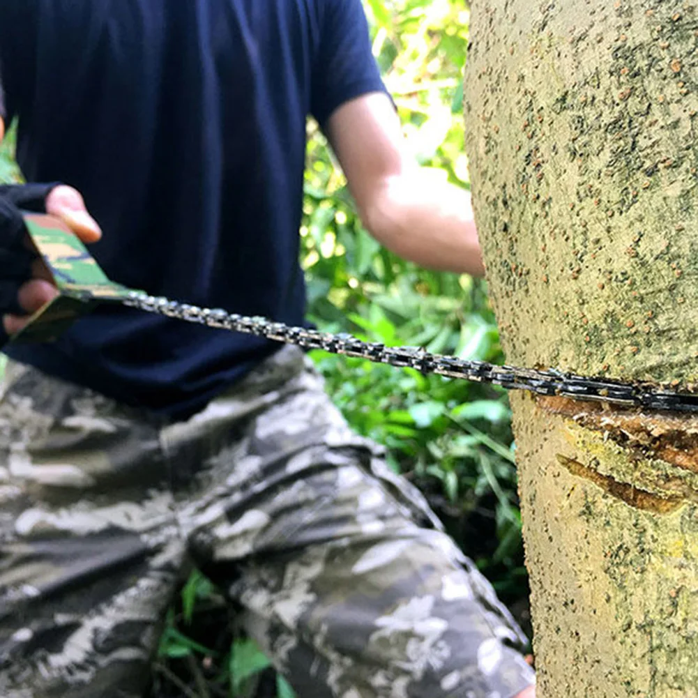 Hand-drawn Wire Saw Field Mountaineering Life-Saving Chain Saw Tool Multi-function Chain Pocket