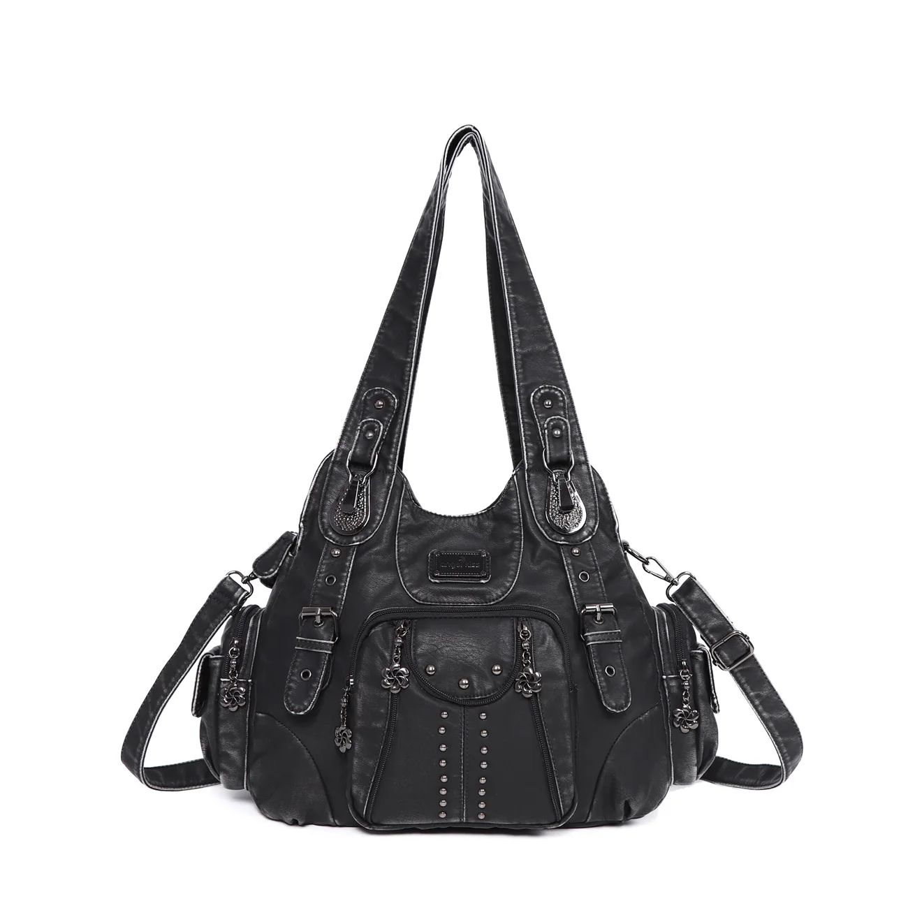 Angelkiss Bag Women Fashion Handbags Women Shoulder Bags PU Leather Handbag Female Satchel Big Shoulder Purse Bag bolsa feminina 3