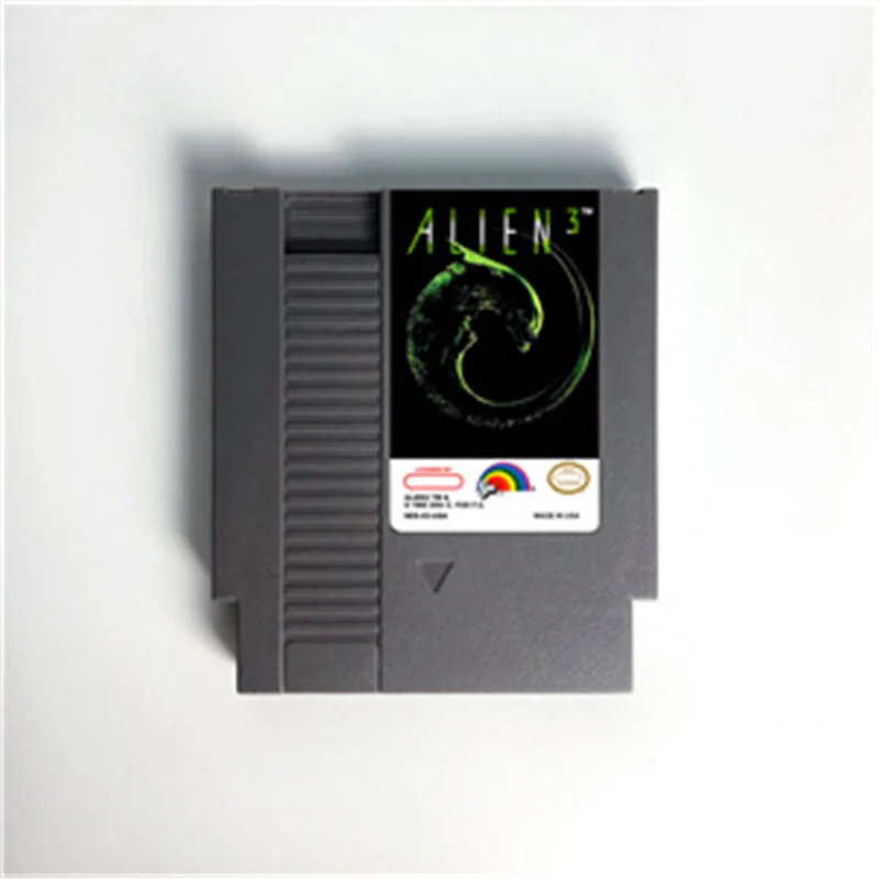 Game Cartridge Alien 3 for 72 PINS Game Console Retro