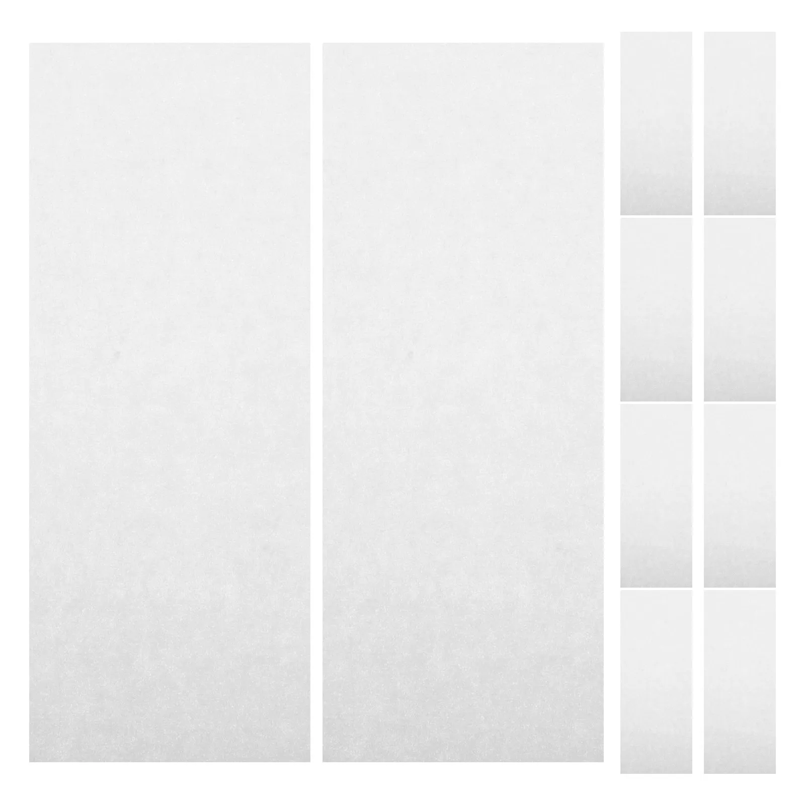 아크릴 페인팅용 팔레트 종이 100개 리필팩 미니어처 모델 페인팅용 스테이 웨트 팔레트용 팔레트 종이 화이트
