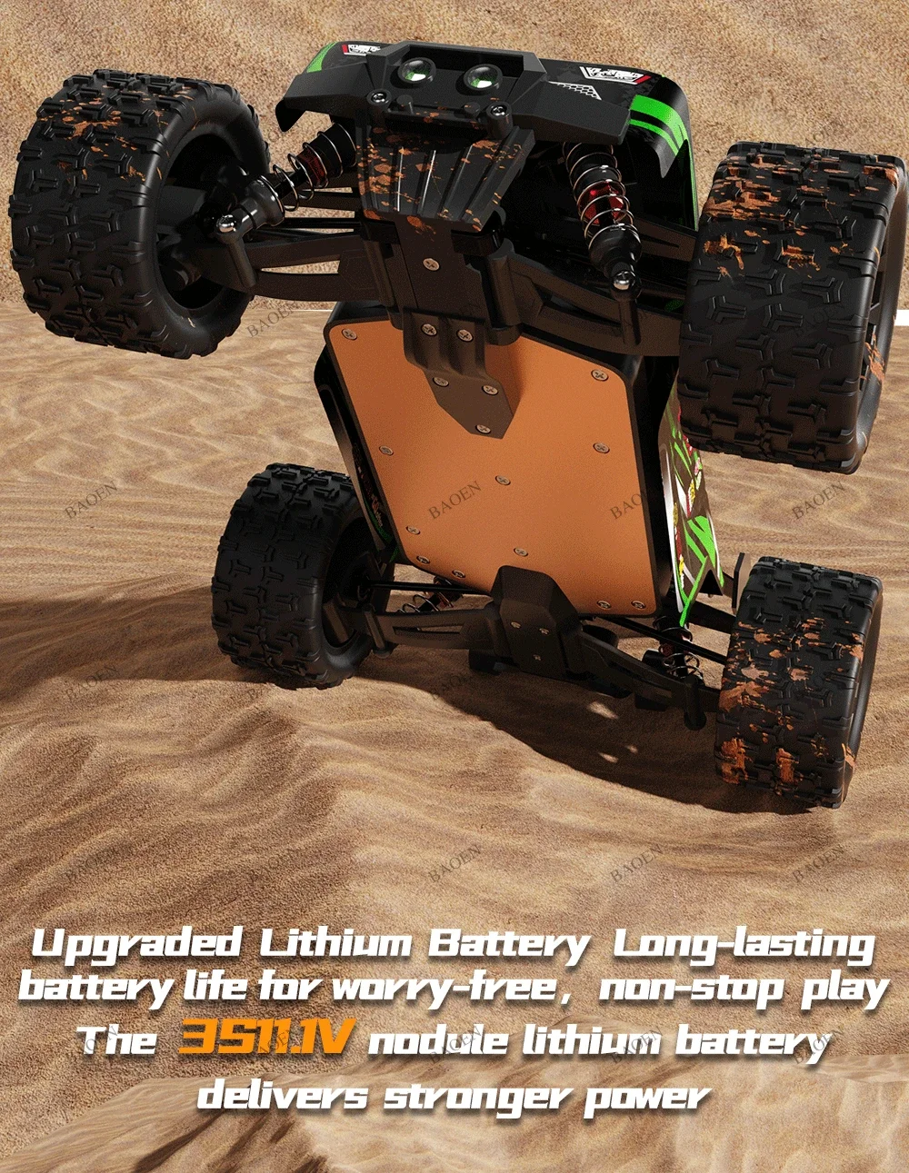 losi　ラジコン Hot Bee 9522-1 Remote Control Car Off Road Monster Truck