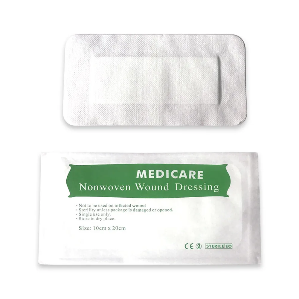 

15 Pcs Wound Sticker Waterproof Bordered Gauze-Island Dressing Wound Dressing Fixation Tape Bandage Medical Bandage