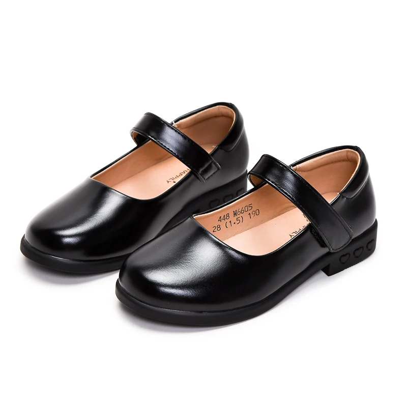 Elegante, modische Lederschuhe für Mädchen, bequem für alle Jahreszeiten, leicht zu reinigen, rutschfest, strapazierfähig, ideal für den Campus und den Außenbereich. – Detail 8