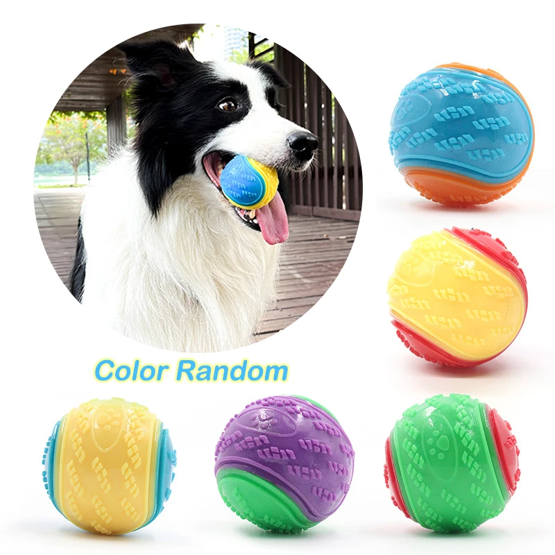 

Игрушка для домашних питомцев, Интерактивная резиновая игрушка-мячик для собак, жевательная игрушка для пищащих собак, жевательная игрушка для маленьких и больших собак, тренировочная чистка зубов