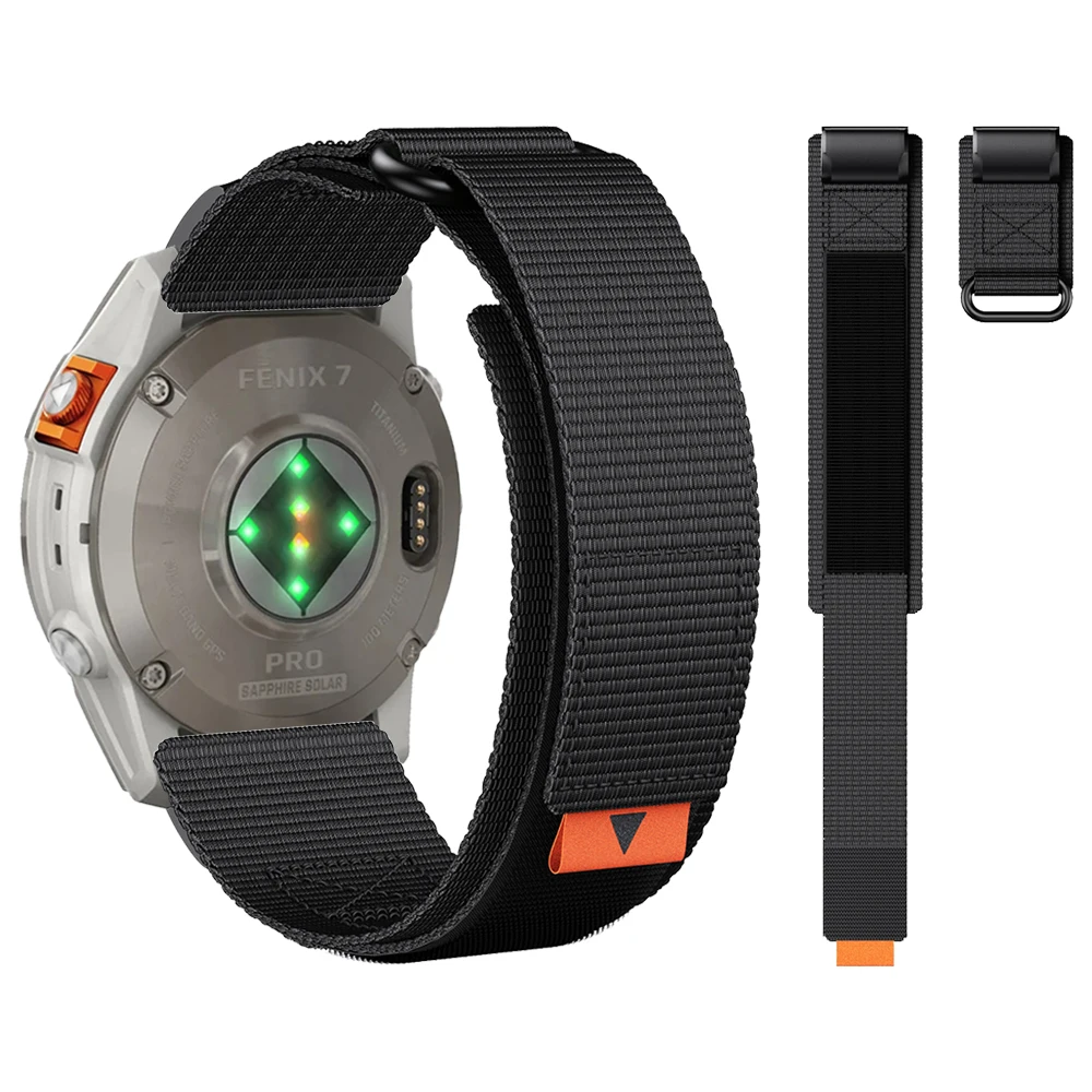Comprar Correa de cuero de silicona de liberación rápida de 22 mm y 26 mm  para Garmin Fenix ​​7 7X 6 6X Pro 5 5X Plus/Fenix ​​3 Smart Watch Band para  Garmin Forerunner 935 945