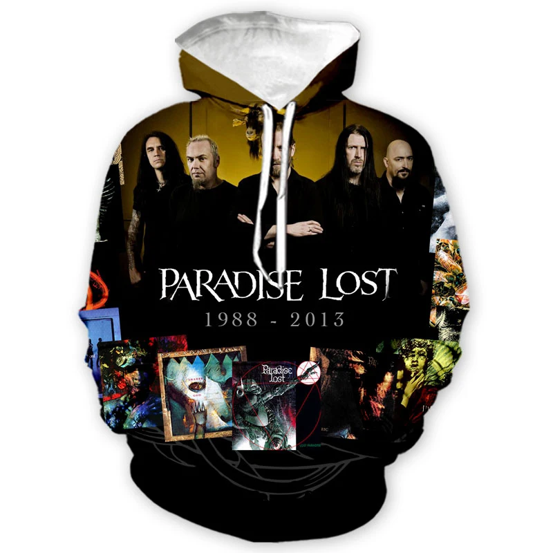 

Paradise Lost Hoodie 3D Print Hooded Men/Women Sweatshirt Unisex Streetwear Pullover Casual Tracksuits