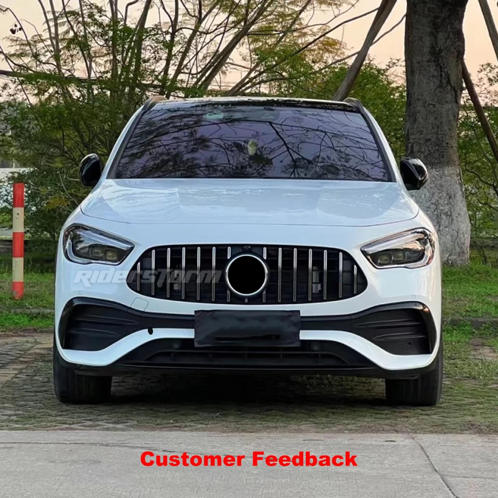 Adesivo Per Griglia Diamantata Mercedes GLA H247 - Pellicola Cromata, Personalizzata - Foto 4