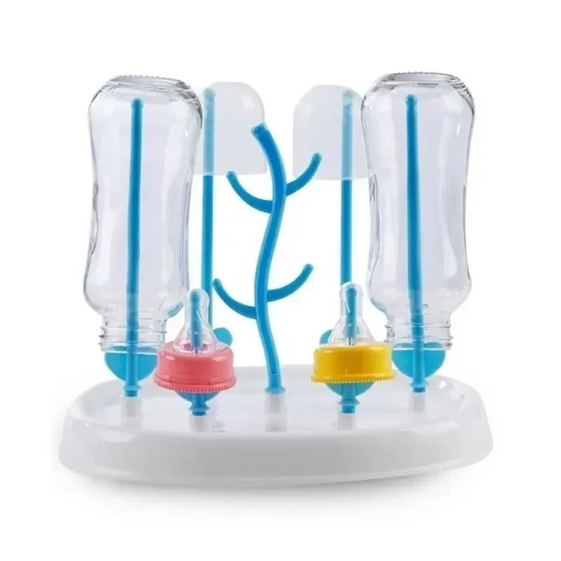 Description Picture 3 of itemBaby Bottle Drying Rack Household Multifunctiona Tree Shape Secure Milk Bottle Dry Airing Shelves Shelves for Storage Organizer