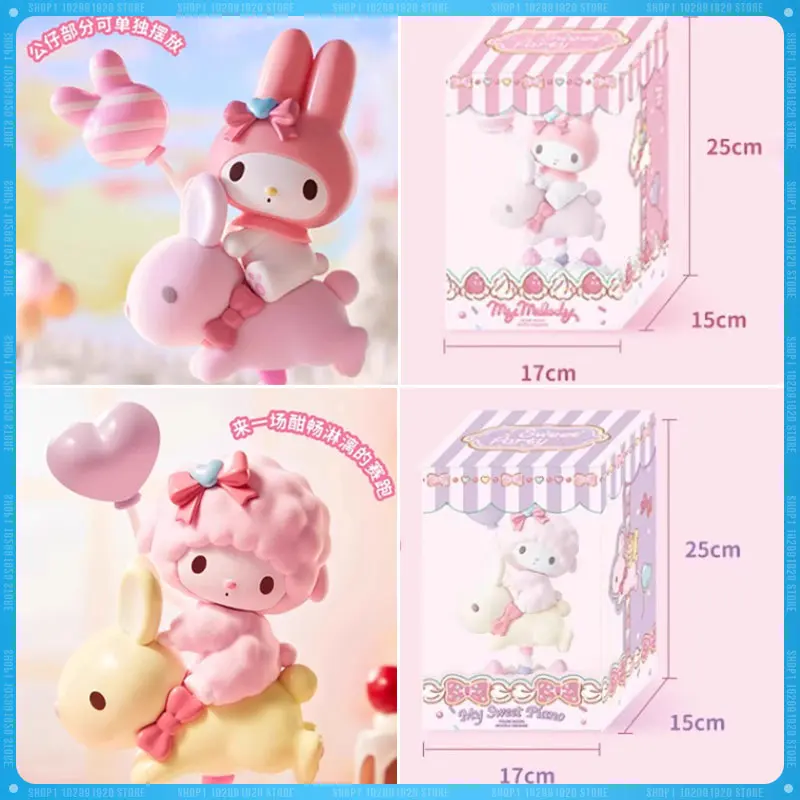 

Miniso Sanrio Toy My Melody My Sweet Piano Figure Sweet Party Series Anime Figure Model Toy Collection Decoration Kids Gift