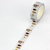 NEW 1PC 10M Decor pressed flowers Neutral leaf flowers Washi Tape Set for Scrapbooking Journaling Masking Tape Cute Stationery 3