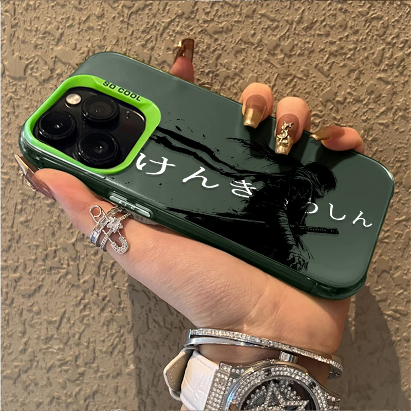 Vibrant Rurouni Kenshin Anime Phone Case