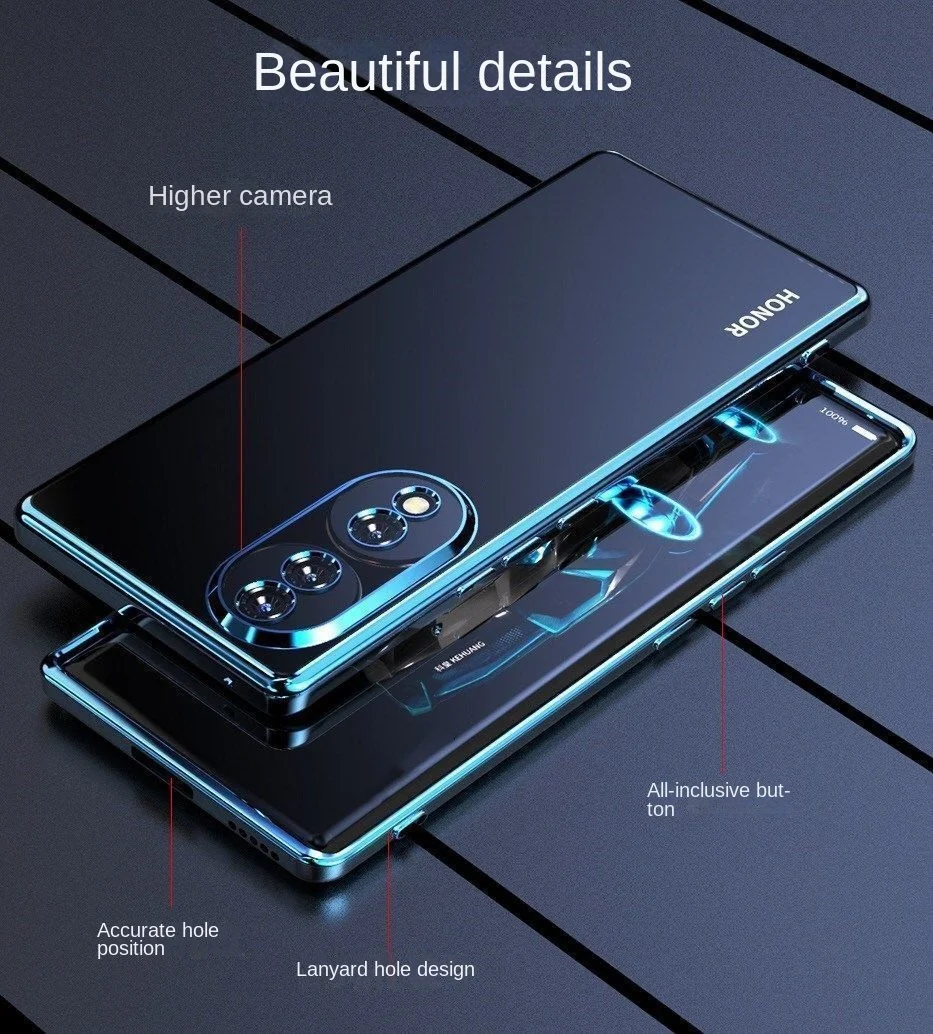 For Huawei Honor 90 80 70 60 50 Pro Case Soft TPU transparent plating Slim protective Back Cover Cases For Honor 90Pro Shell