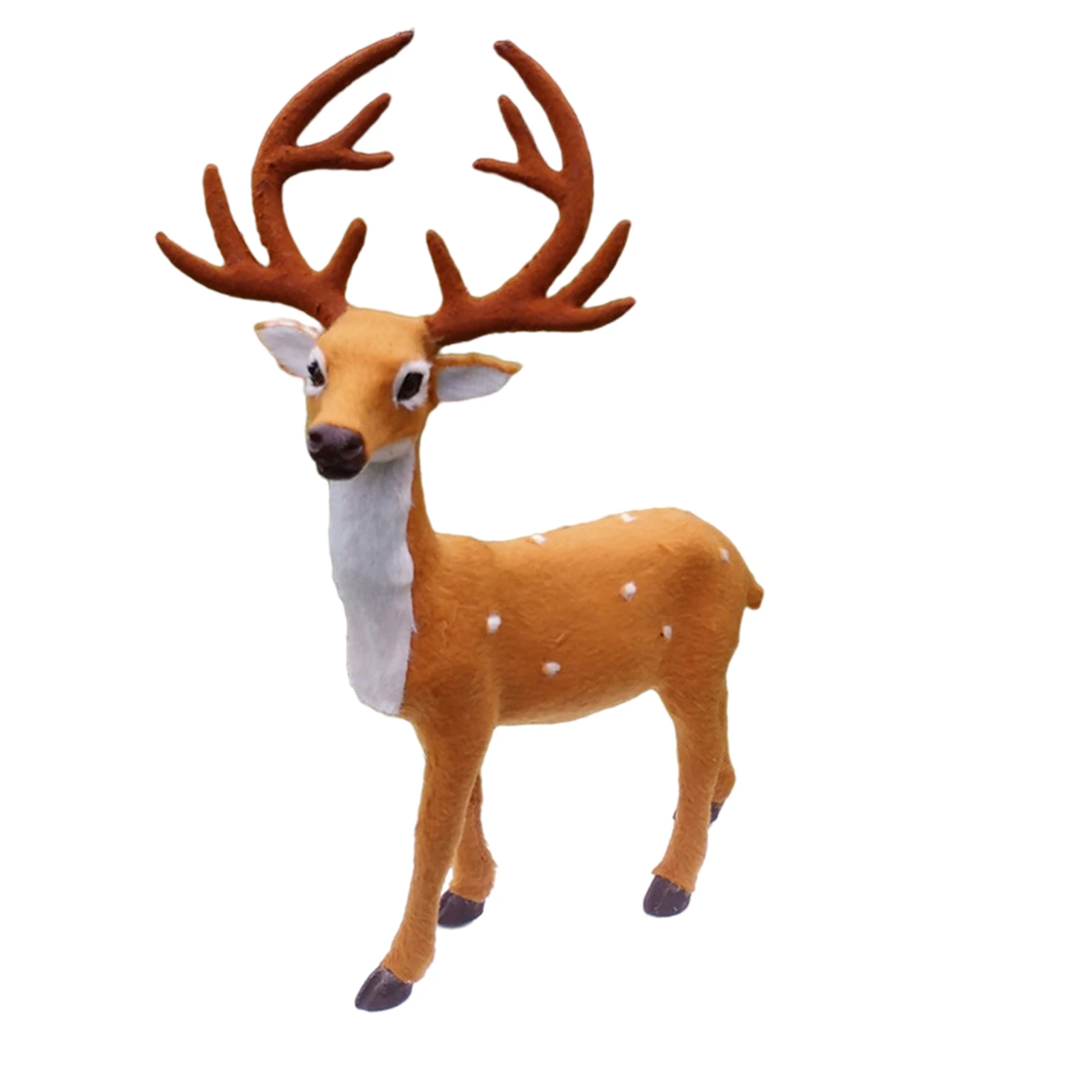 Plush Toy Reindeer Christmas Ornament for Home Decor