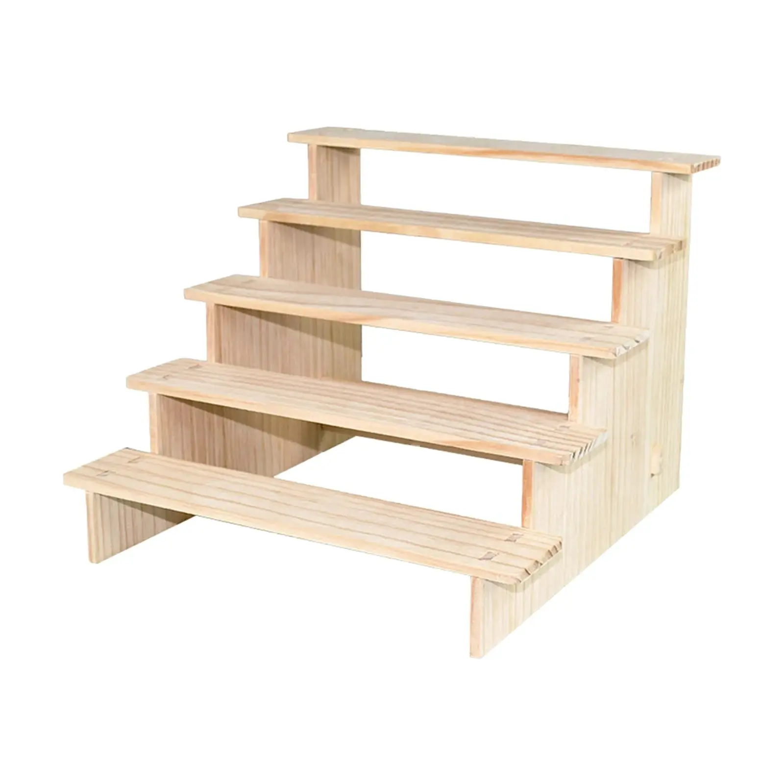 Wood Display Rack Multi Layer Household