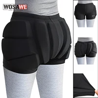 WOSAWE Padded Shorts Men Women Hip Butt Protective Shorts for Skateboard Snowboard Skiing Winter Outdoor Sports Protector Gear