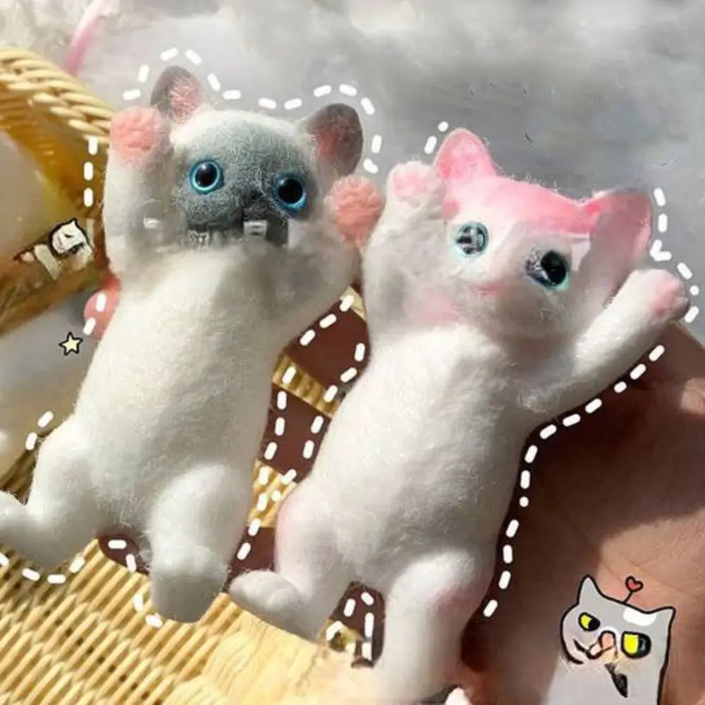Cute Slow Rebound Cat Squeeze Toy Mini Ornaments