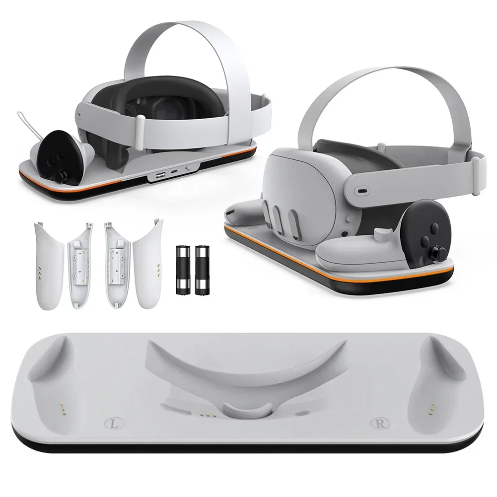  Quest 3 VRヘッドセット＋コントローラー＋充電ケーブル Meta Quest3でも有線データ通信と給電を両立。「Syntech 急速