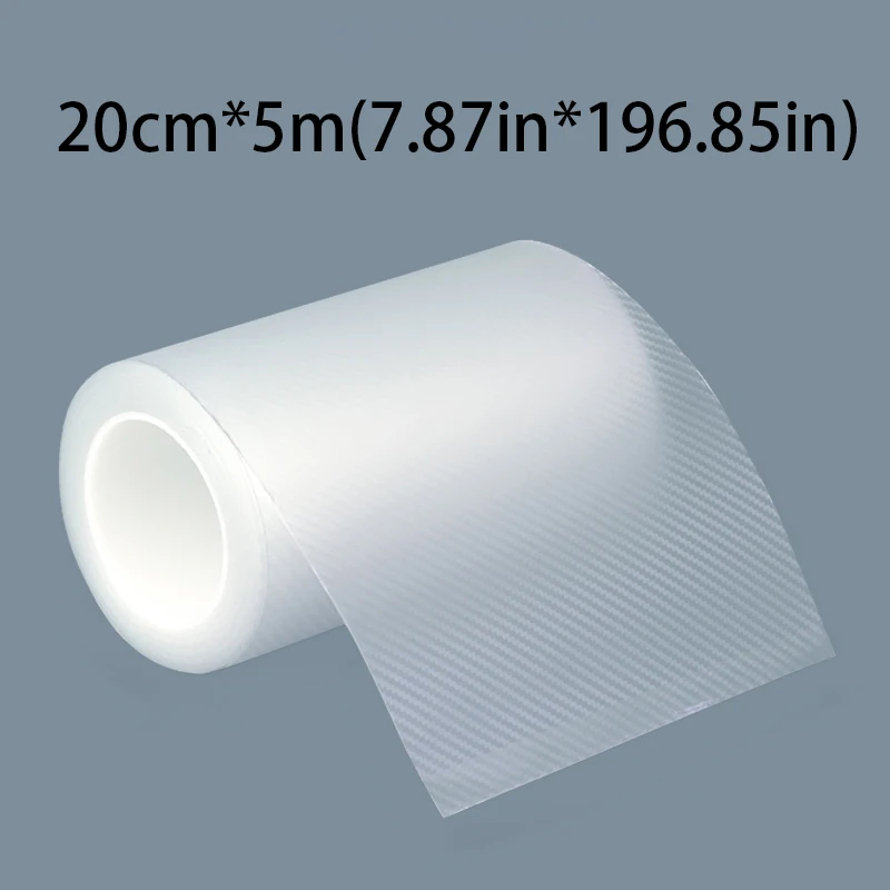 Durable Transparent Carbon Fiber Car Door Edge Guards - Wear and Scratch Resistant