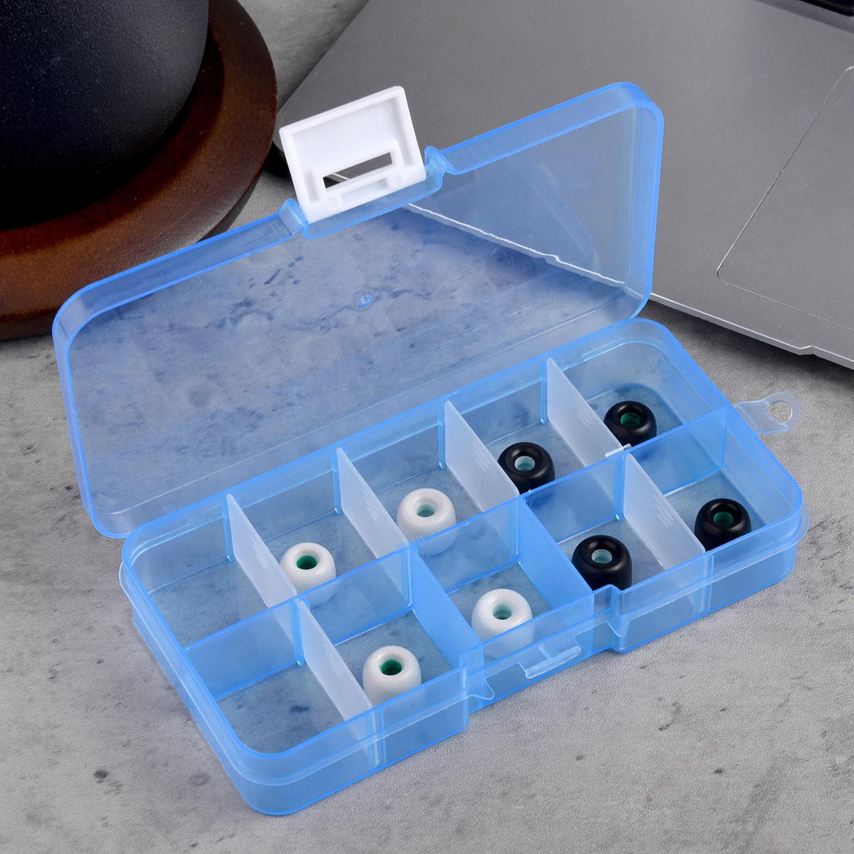 4Pcs Memory Foam Ear Tips for Nothing Ear (1) TWS Earphone Eartips for Nothing Ear1 Tips Anti-drop Noise Reduction 4mm