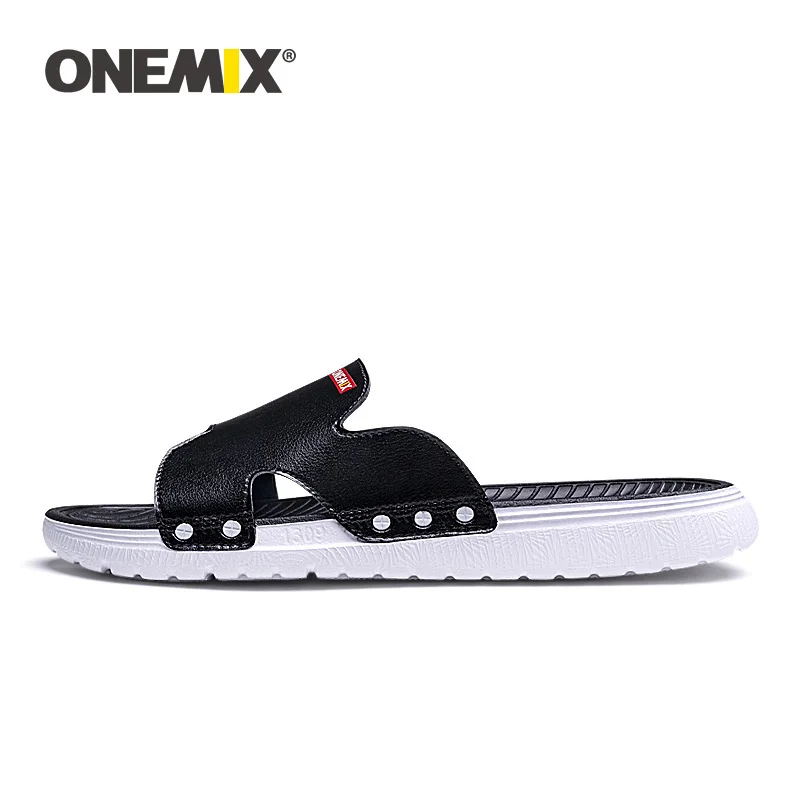 ONEMIX Flip Flop Women Summer Flats Slippers Couple Cartoon Beach Wading Shoes Sandals Men Anti Slippery Indoor House Shoes summer sandals sandals slippers flip flops