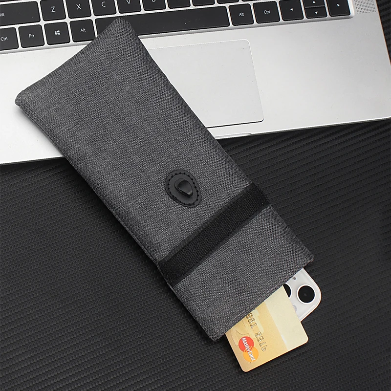Enhanced Faraday Key Case Signal Blocking Bag