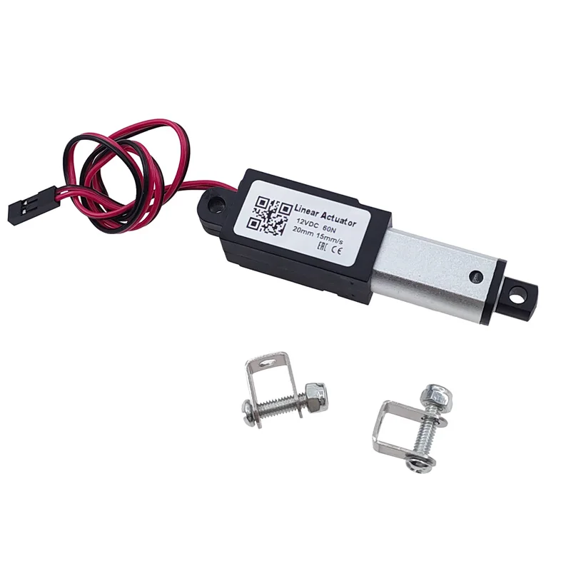 Atuador Linear Micro para Controles Remotos Mini Putter Elétrico Push Rod Motor para Automação Residencial dc 12v 10 mm 15 mm 20 mm 25 mm