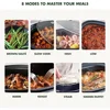 Slow Cooker 6QT, Dishwasher Safe Lid & Removable Crock, Elite 8 - in -1 Programmable Ceramic Nonstick Multi Electric Slow Cooker 3