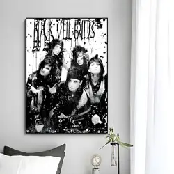 Black Veil Brides Decorative Wall Art Poster - Home Decor Gift - 50X70cmNoframe (White4)