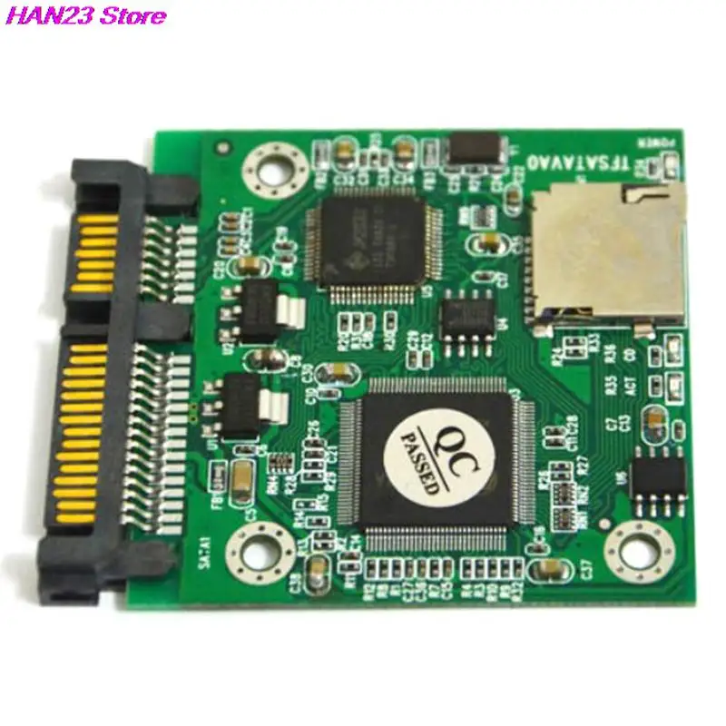 

New 1PC TF Micro SD to Sata Adapter Converter, Fast Transmission SDHC/SDXC/MMC Memory Card to 7+15P Sata Converter Card