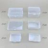 Dresser desktop organisation square storage box small items flip lid plastic storage box 2
