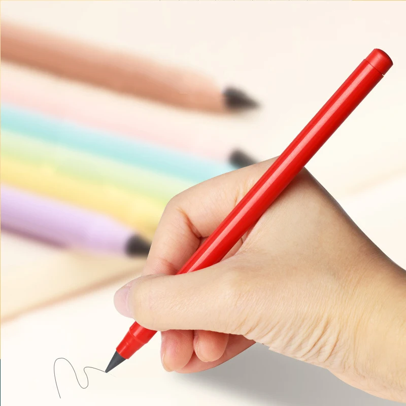2 matite e 6 punte matita eterna scrittura illimitata - immagine 6