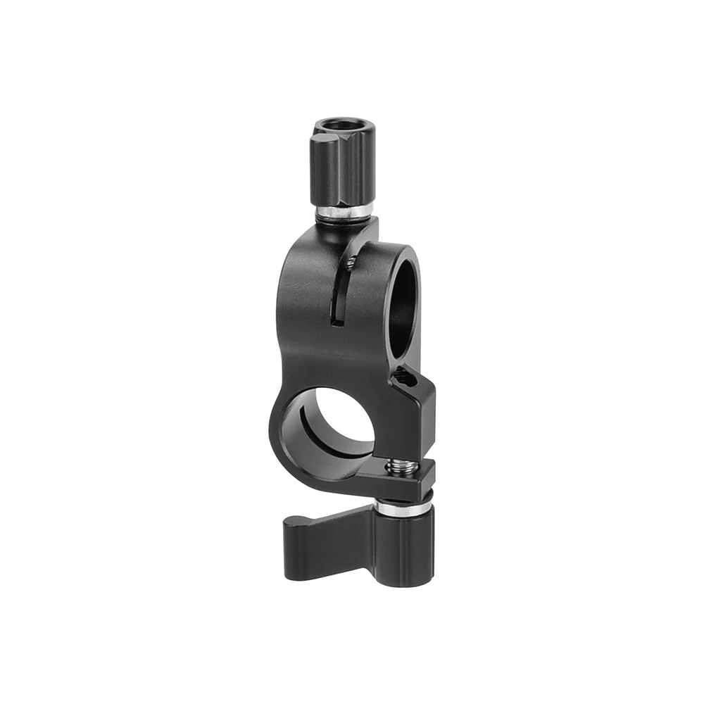 SZRIG 15mm Rod Clamp 90 Degree Rod Drill Adapter for DSLR Rig System Shoulder-Mounted Studio Camera