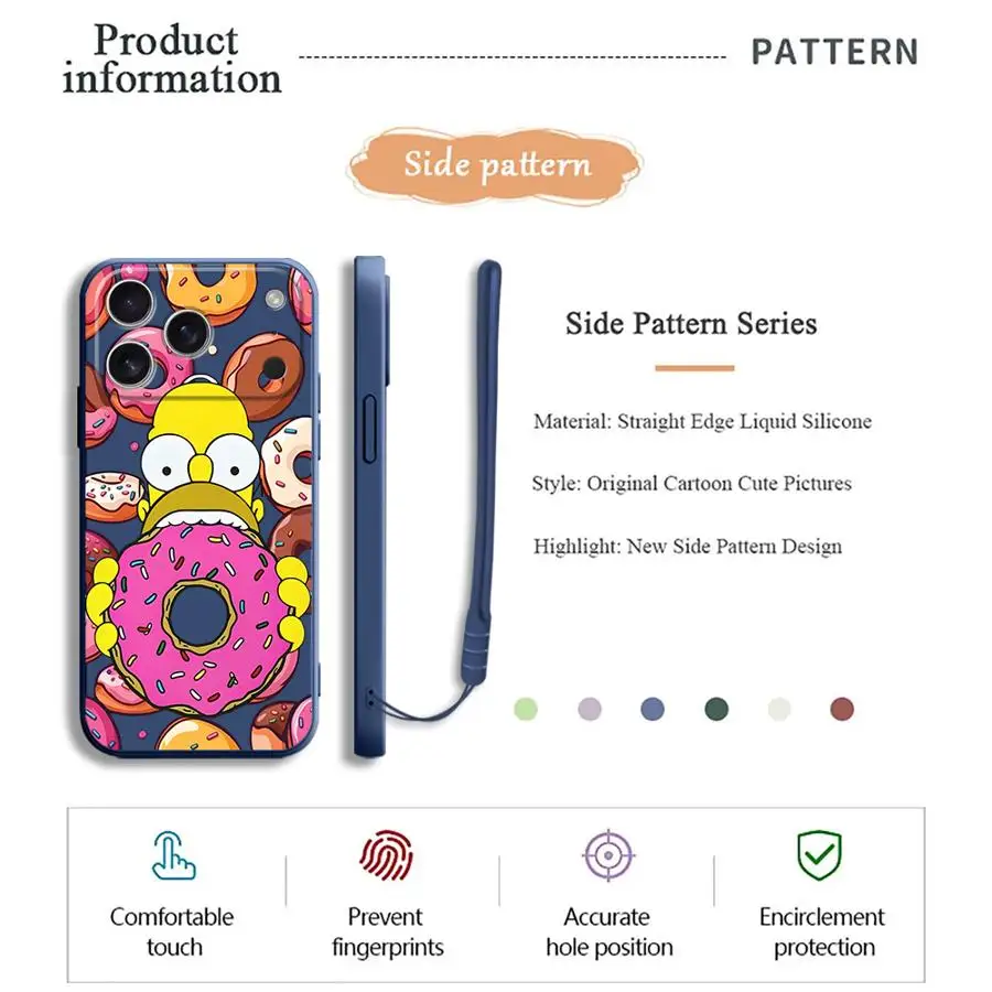 Simpson Donut Phone Cover