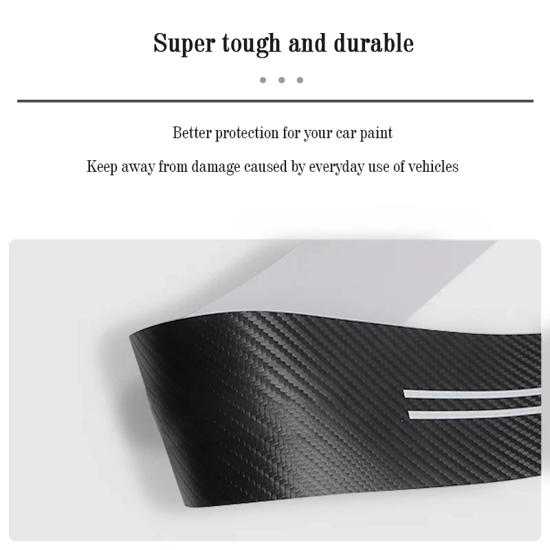 Durable Anti-Scratch Car Door Sill Protector Stickers
