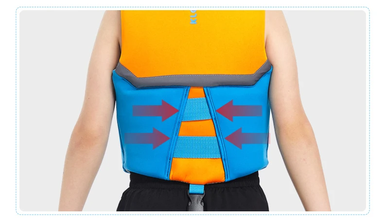 Description Picture 4 of itemKids Swim Vest, Buoyancy Jacket For Boys Girls, Float Buoyancy Swimsuit, Children Flotation Swimming Aid 50N