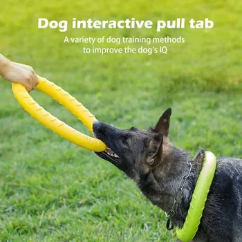 Flying Ring Interactive Chew Toy For Large Dogs 1