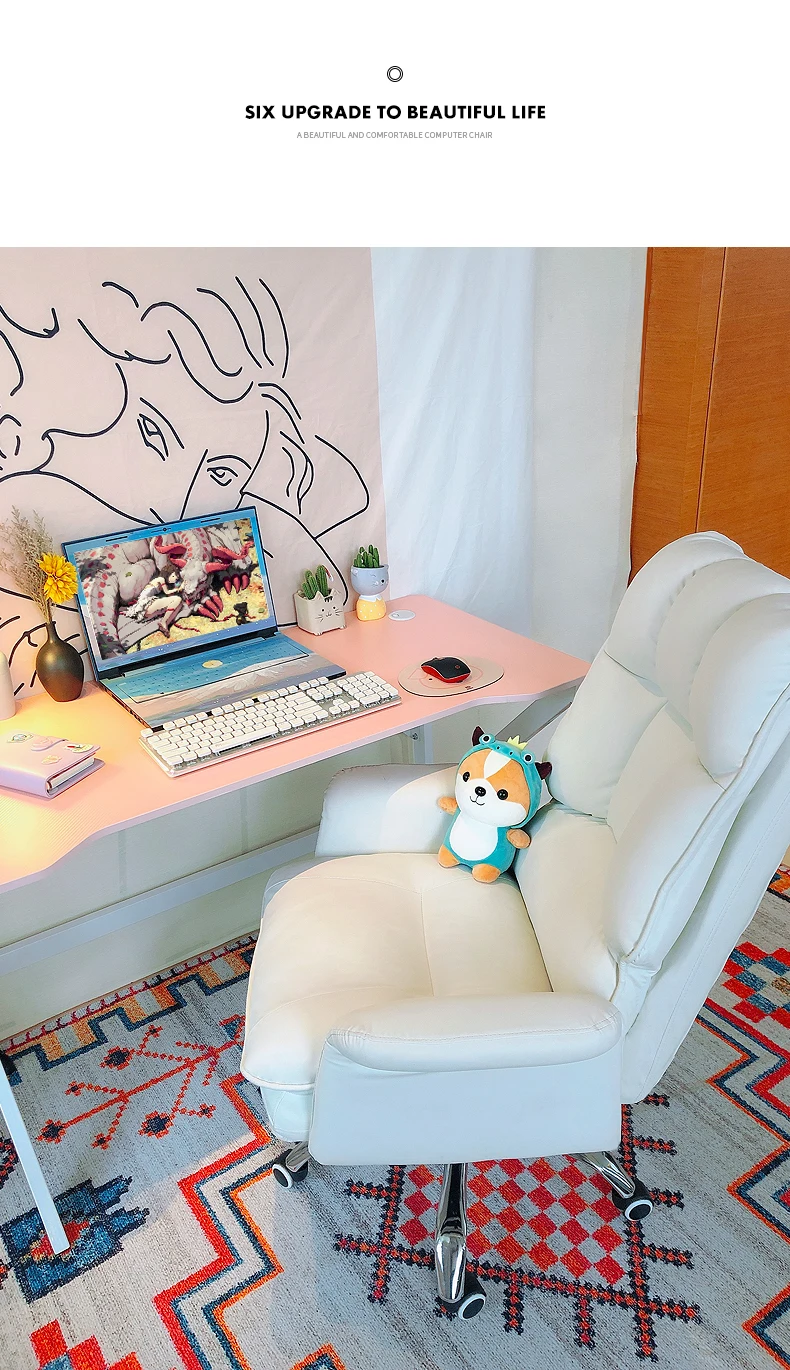 Description Picture 6 of item2022 Desk Chairs Computer Chair 3060 Office Furniture Chaise Gaming Gamer Ergonomic Armchair Lightweight Beach Bar Relax Cockpit