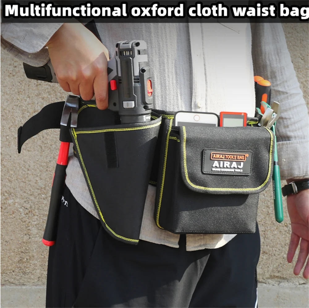 Tool kit waist bag multifunction Oxford cloth special tool bag for