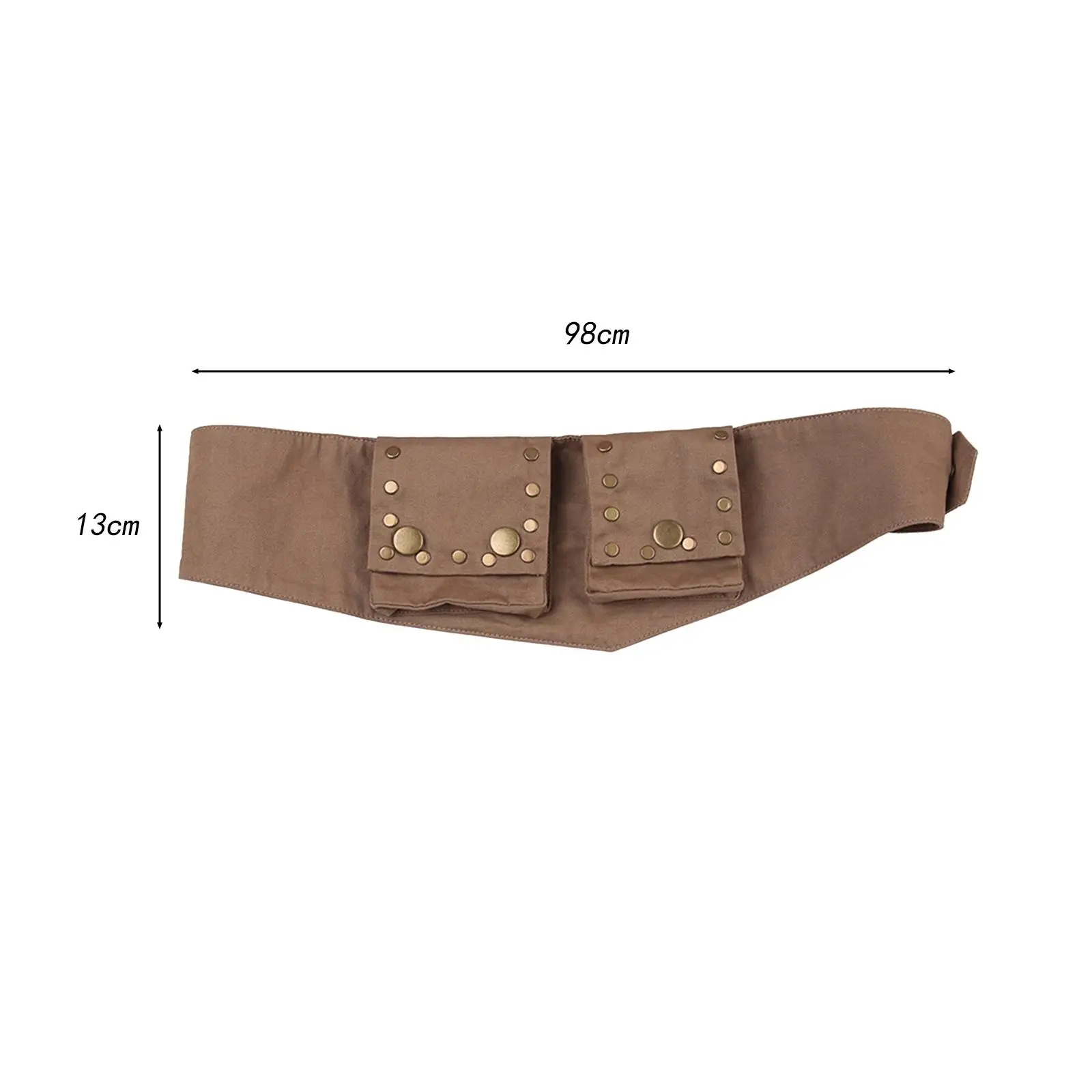 Women Waist Belt Wide Belt Buttons Clothing Accessories Bag Western Cowgirl Belt Wide Sashes Outfits for Dress Street