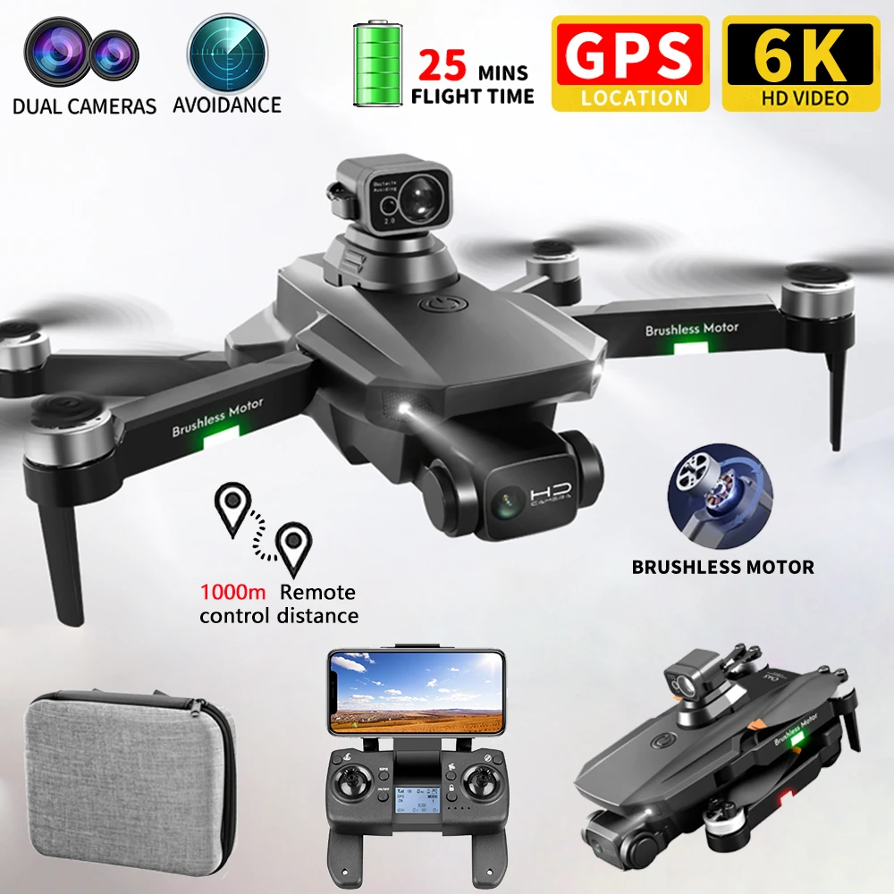 2022 NEW RG101 MAX GPS Drone 6K Professional Dual HD Camera FPV 800m Aerial Photography Brushless Motor Foldable Quadcopter Toys color changing nee dohs