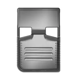 Transparent Shockproof TPU Protective Case, Anti - Scratch Clear Shell Full Protection Accessory (Translucent Black)