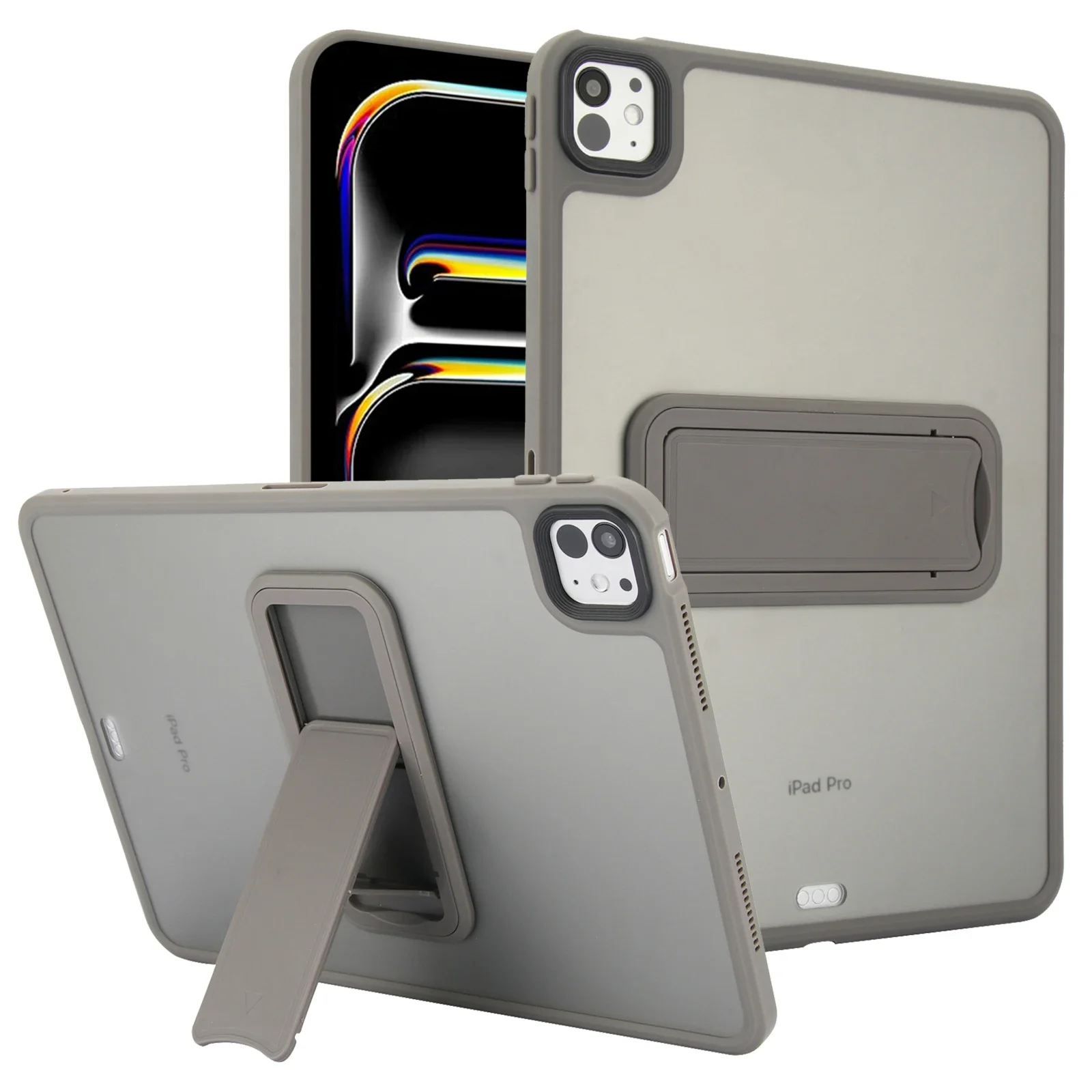 Durable Protective Back Cover with Built-in Bracket Stand