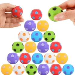 5/10 PCS 3.5cm Mini Fidget Spinners Soccer Ball Toys for Birthday Kids Soccer Party Favors Rotatable Soccer Finger Stress Balls