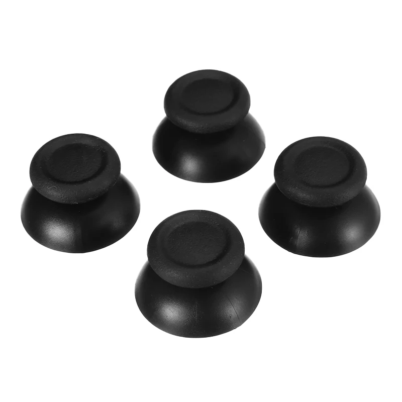 10pcs Plastic Black Analog Thumbstick Thumb Stick Replace For PlayStation 4 PS4 Controller Thumbstick Caps