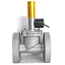 

Natural Gas Electromagnetic Shut-off Valve Pipeline Automatic Emergency Closing Normally Open Explosion-Proof Solenoid Valve