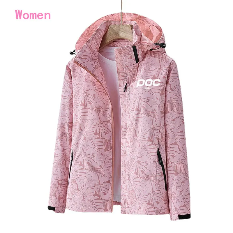 Outdoor New Women MOTO POC Bicycle Clothing Mountain Bike Jersey Windproof Motorcycle Jacket Downhill Breathable Cycling Jackets