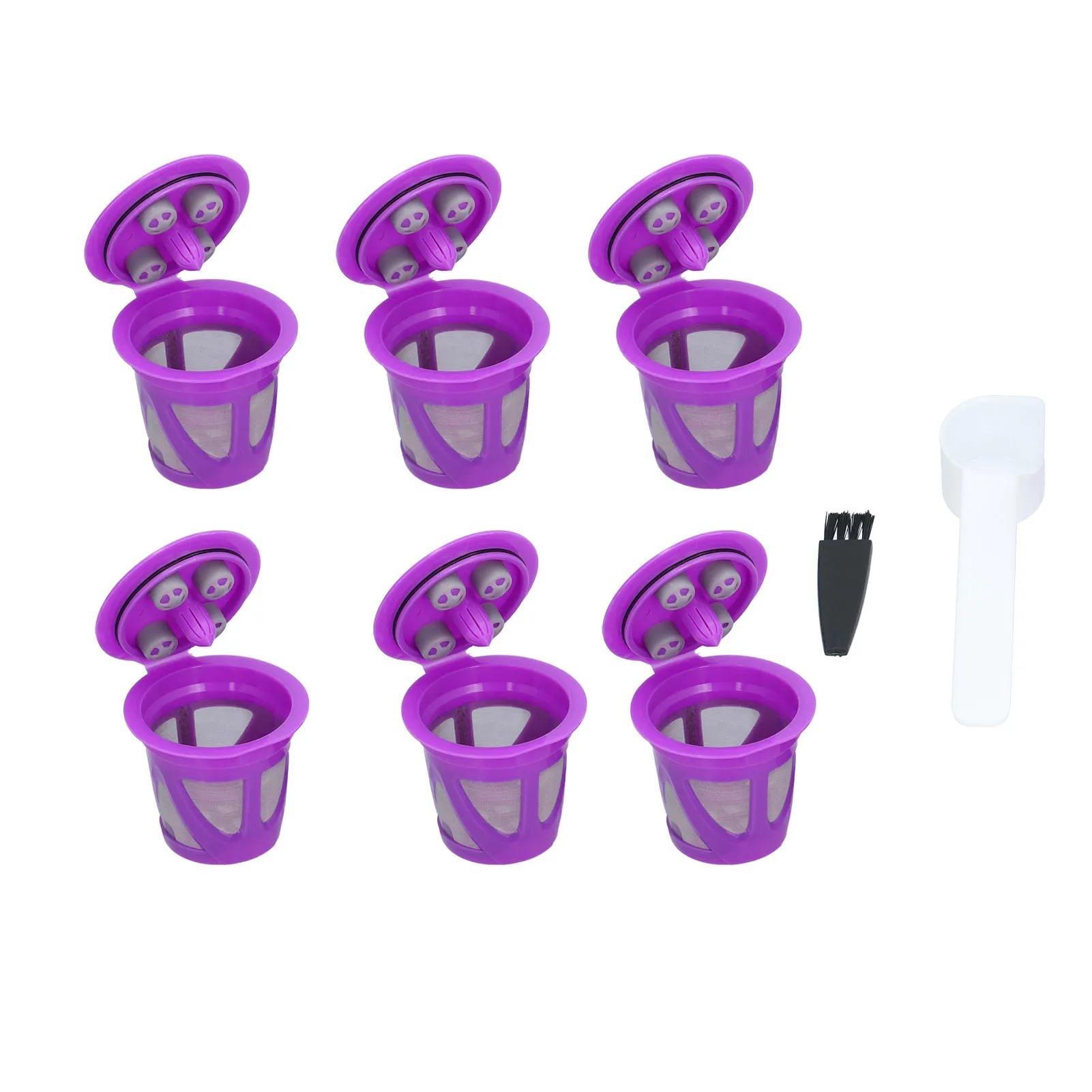 Coffee Capsule Stainless Steel Coffee Filter Environmental Protection for Office for Home Machine Shop