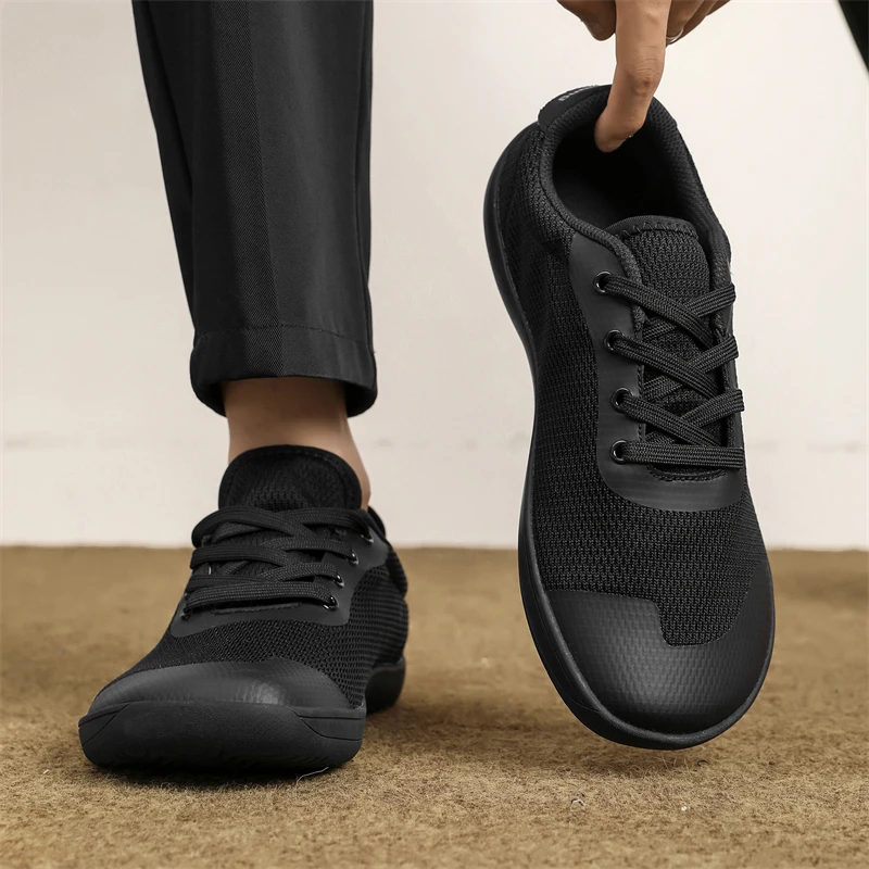 New Minimalist Shoes for Men Wide Toe Barefoot Zero Drop Shoes Casual Breathable Mesh Lightweight Walking Sneakers Man 5