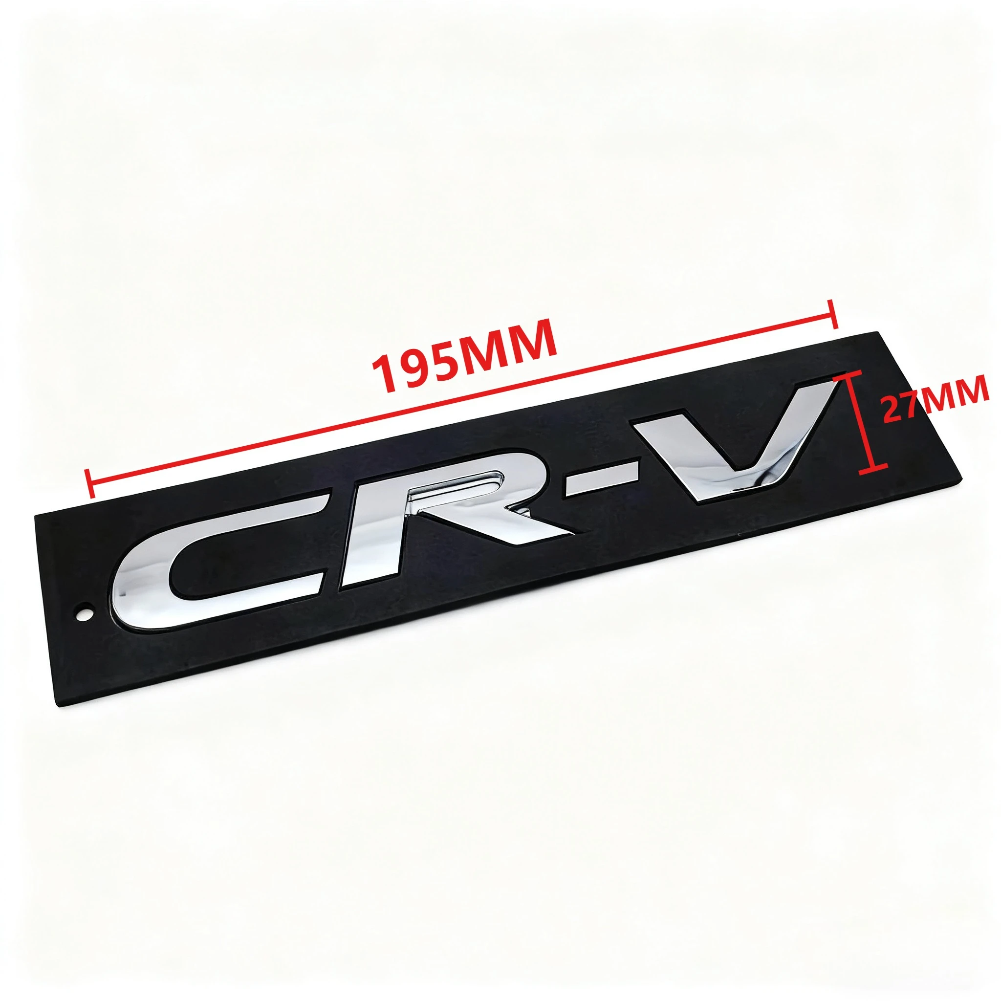 1개 CR-V C R V 레터 로고 엠블럼 3D ABS 자동차 스티커 (자동차 리어 트렁크 부트 레터 배지 장식 자동차 스타일링 액세서리)